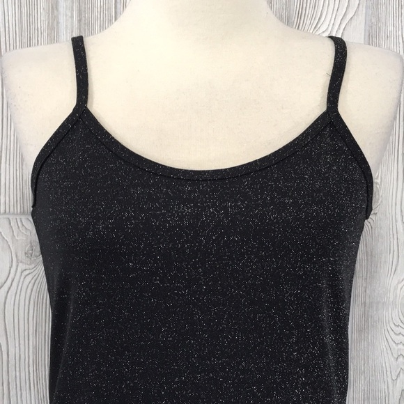 VINTAGE Land ‘N Sea Black Metallic Long Dress Size Small - Picture 4 of 13